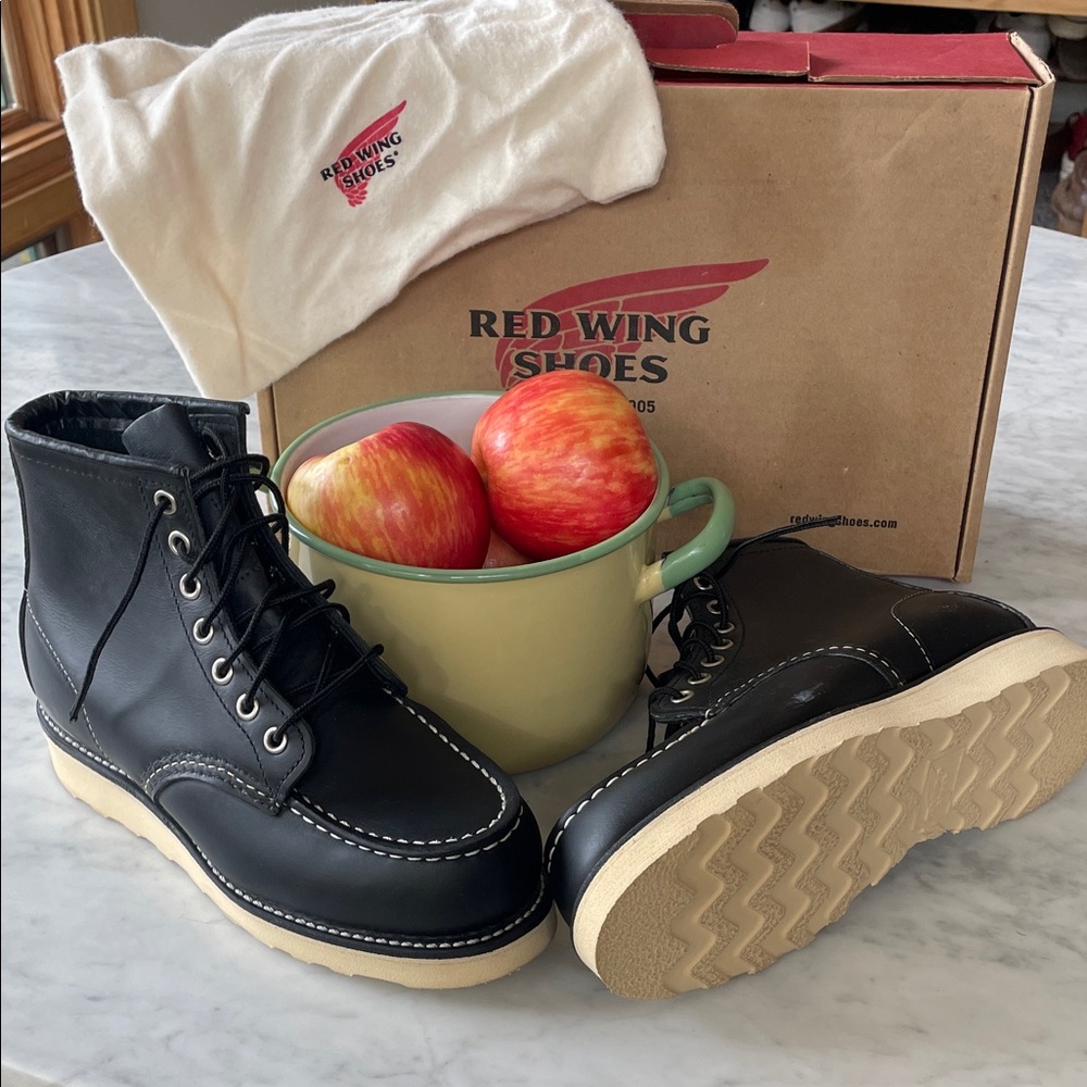 NOS Red Wing Shoes 8130 Moc toe boots